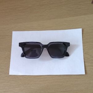 Square Frame Sunglasses in Dark Smoke